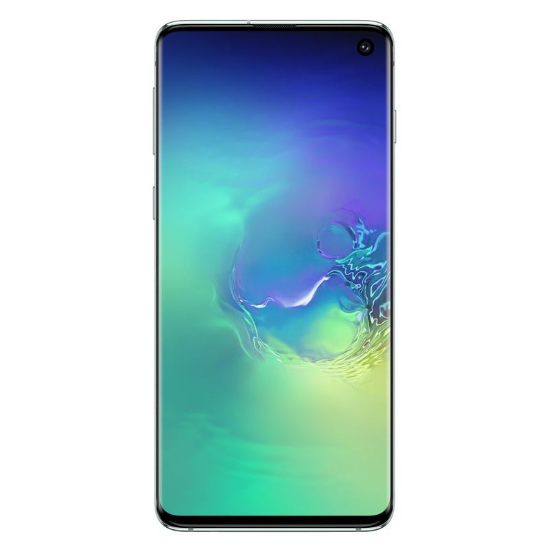 Galaxy S10 (G973) Vert Prisme : Vitre tactile écran Amoled châssis. Officiel Samsung