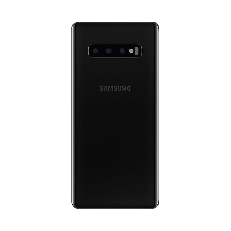 Galaxy S10+ (G975) : Vitre arrière Noir Prisme. Officiel Samsung