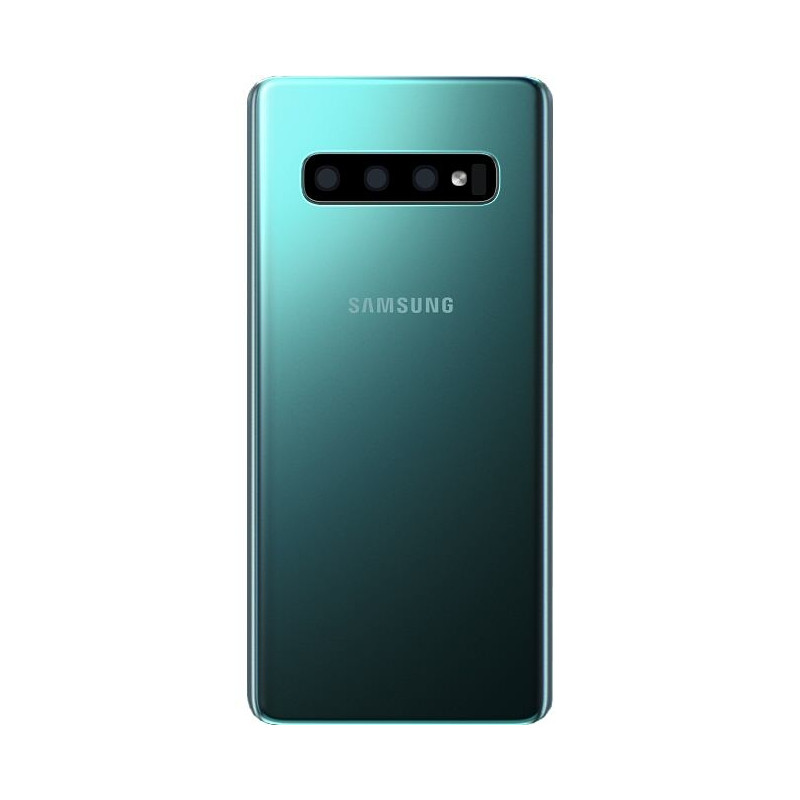 Galaxy S10 (G973) : Vitre arrière Vert Prisme. Officiel Samsung