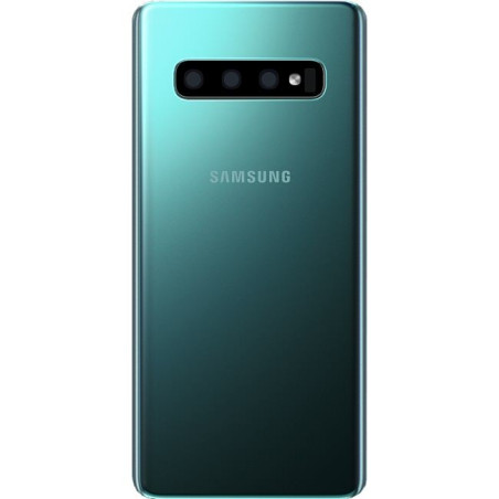 Vitre arrière Galaxy S10 Vert de rechange Origine Samsung GH82-18378E