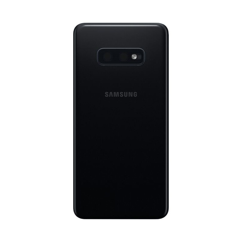 Galaxy S10e (SM-G970F) : Vitre arrière Noir Prisme. Officiel Samsung