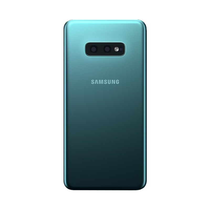 Galaxy S10e (SM-G970F) : Vitre arrière Vert Prisme. Officiel Samsung