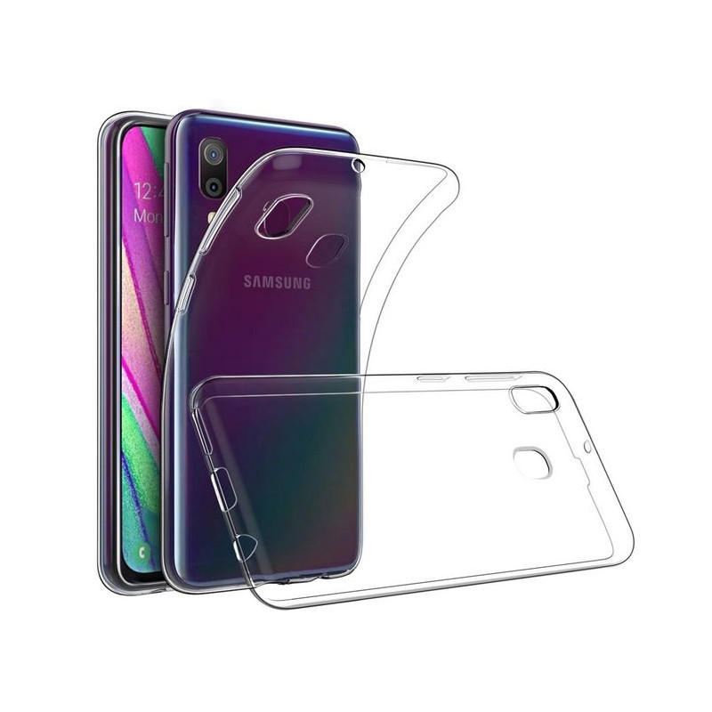 Galaxy A40 (SM-A405F) : Coque silicone TPU transparente