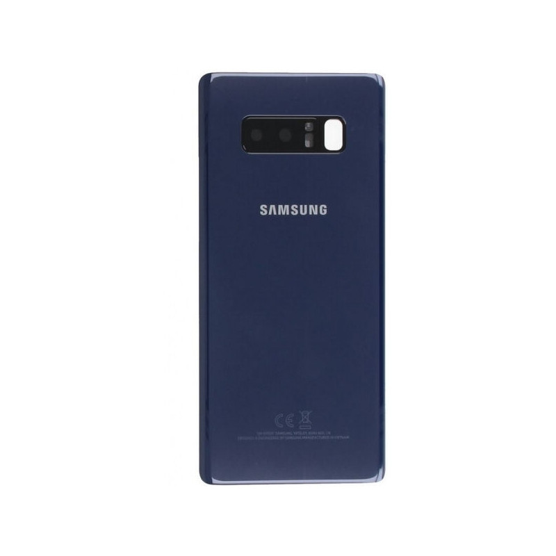 Galaxy Note 8 (SM-N950F / DS ) : Vitre arrière Bleu Roi. Officiel Samsung