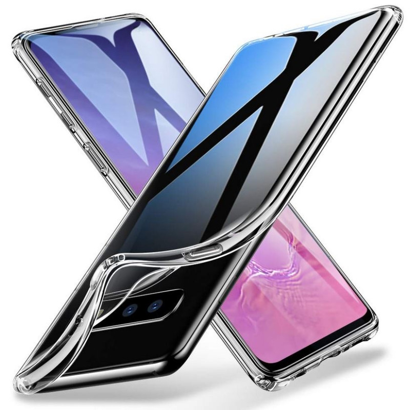 Galaxy S10e (SM-G970F) : Coque transparente souple TPU silicone