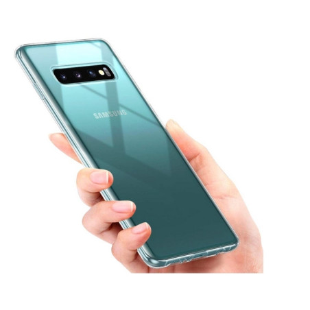 Galaxy S10+ (G975) : Coque transparente souple TPU silicone