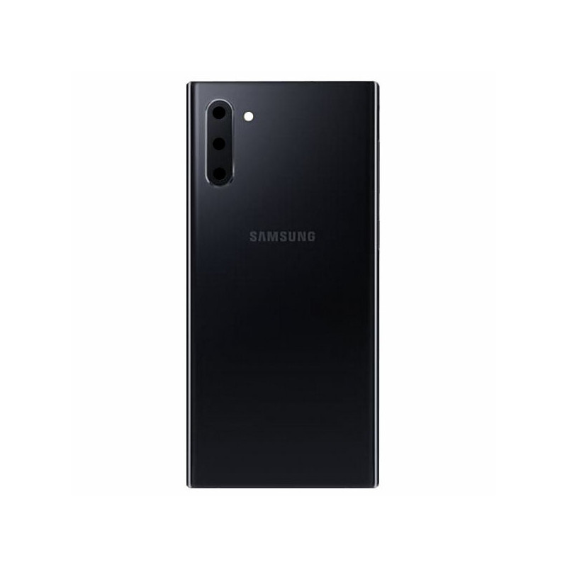 Galaxy Note 10 (SM-N970F) : Vitre arrière Noire Cosmos. Officiel Samsung