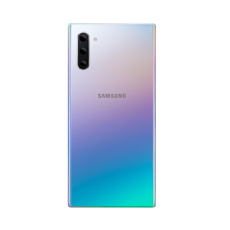 Galaxy Note 10 (SM-N970F) : Vitre arrière Argent Stellaire. Officiel Samsung