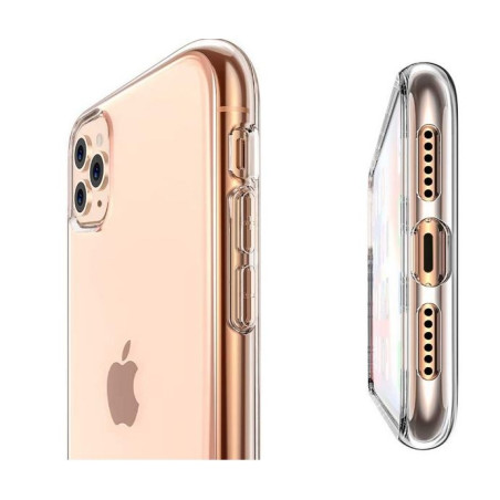 iPhone 11 Pro : Coque transparente souple TPU silicone