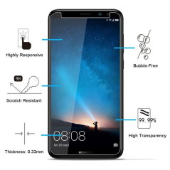 Achat verre trempé protection vitre Huawei Mate 10 Lite, Honor 9i