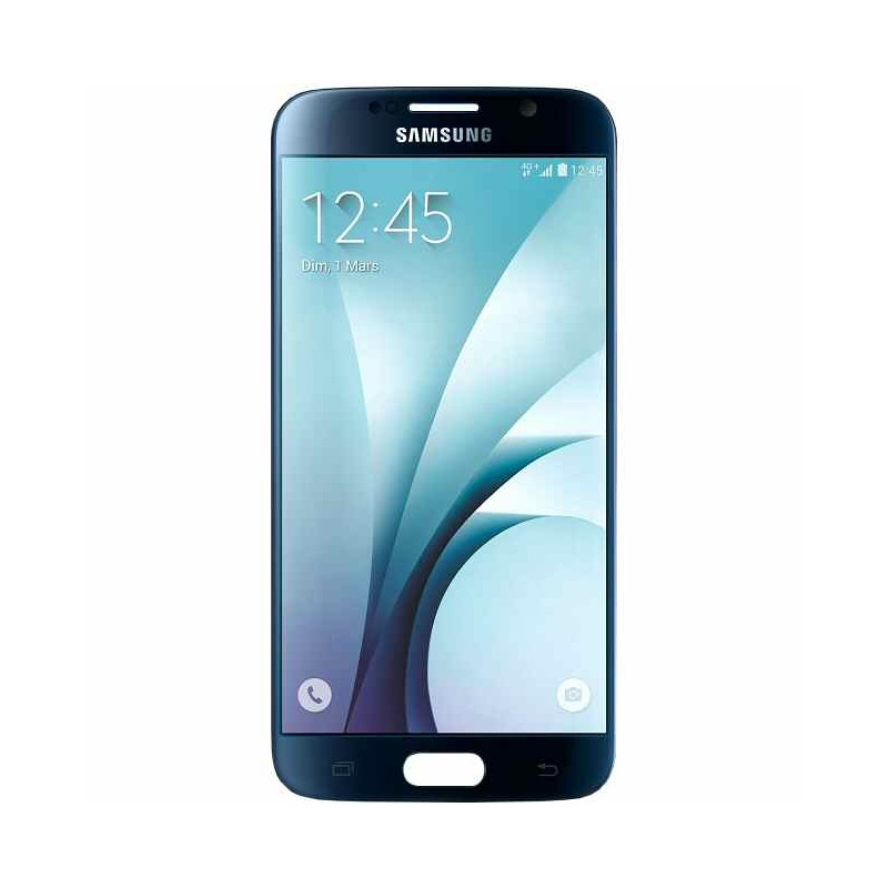 Galaxy S6 (G920) : Vitre Ecran Noir Cosmos. Officiel Samsung