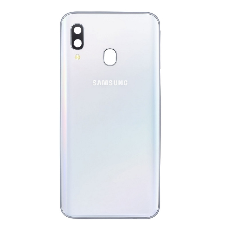 Galaxy A40 : Capot arrière Blanc. Officiel Samsung