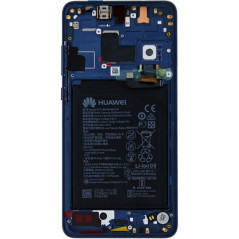 Vitre tactile écran Mate 20 Bleu Origine Huawei de rechange 02352FQM