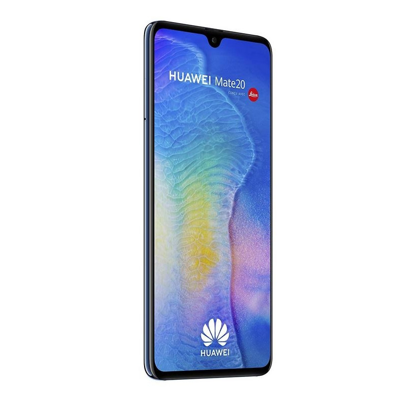 Mate 20 Bleu : Vitre écran complet avec batterie. Officiel Huawei