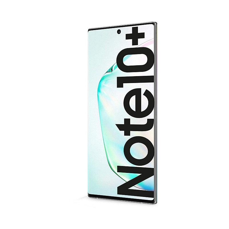 Galaxy Note 10+ (N975 / N976) Argent Stellaire : Vitre tactile écran Amoled complet. Officiel Samsung