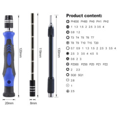 Lot de 60 outils de précision réparation smartphones et tablettes