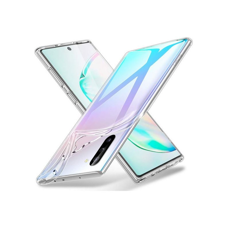 Galaxy Note 10 (N970) : Coque transparente souple TPU silicone Galaxy Note 10 (N970) : Coque transparente souple TPU silicone