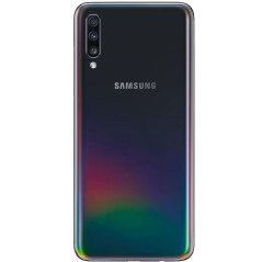 Cache arrière Galaxy A70 noir, pièce détachée Samsung GH82-19467A