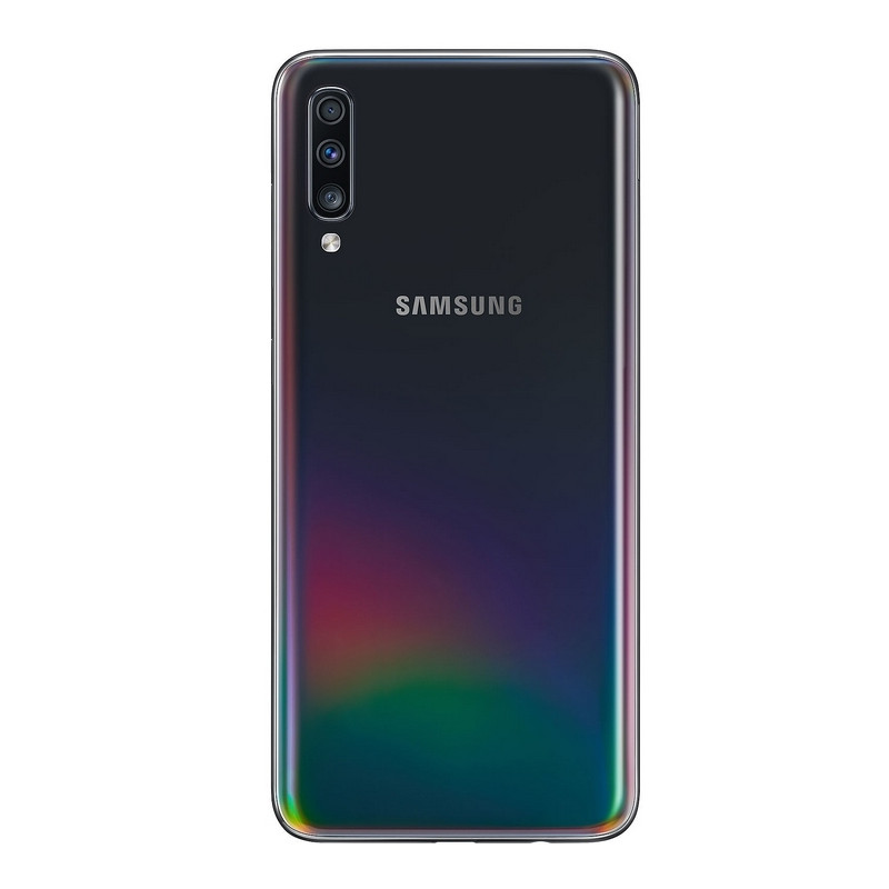 Galaxy A70 : Capot arrière Noir. Officiel Samsung