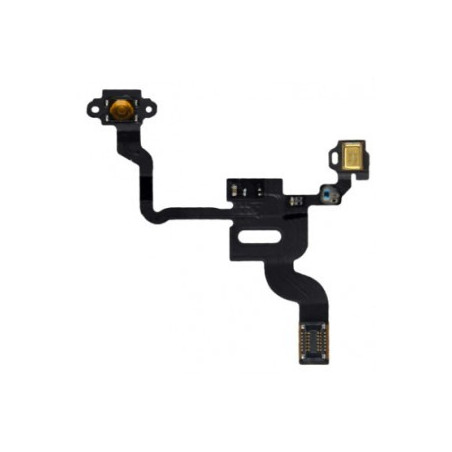  iPhone 4 : Nappe power + capteur de proximité + micro haut - pièce détachée 