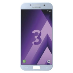 Galaxy A3 (2017) SM-A320F : Vitre Ecran complet Bleu - Officiel Samsung