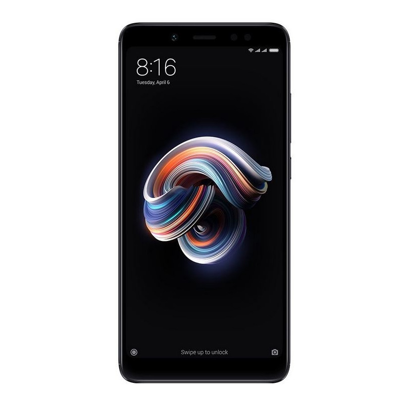 Redmi Note 5 : Vitre écran Noir avec châssis