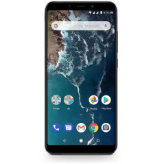 Vitre tactile écran Xiaomi Mi A2 Noir. Pièce de rechange 