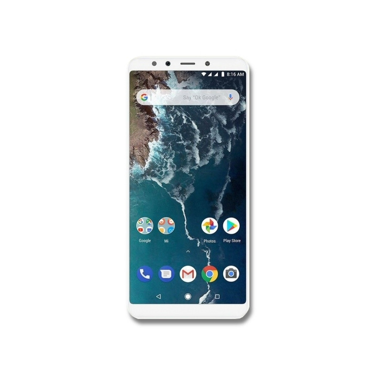 Xiaomi Mi A2 : Vitre tactile écran Blanc