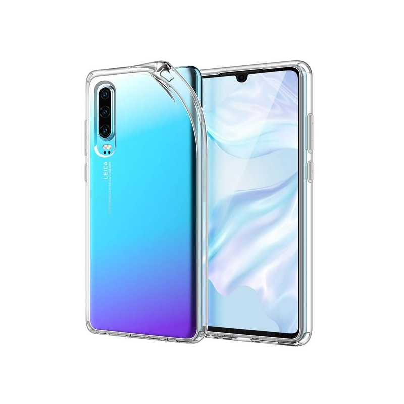 P30 : Coque transparente souple TPU silicone Premium