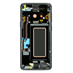 Galaxy S9 (SM-G960F / DS) : Vitre écran Noir. Officiel Samsung