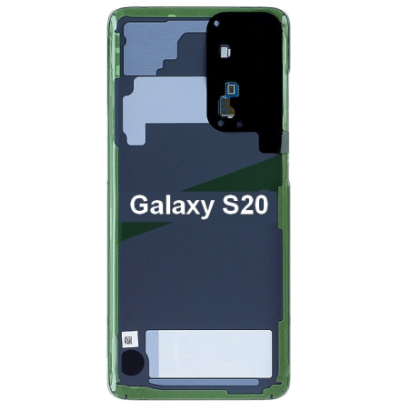 Galaxy S20 (G980 / G981)  : Vitre arrière Bleue. Officiel Samsung