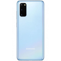 Vente vitre arrière Galaxy S20 Bleue, pièce de rechange Samsung