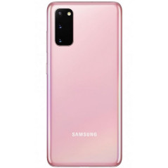 Vente vitre arrière Galaxy S20 rose, pièce de rechange Samsung