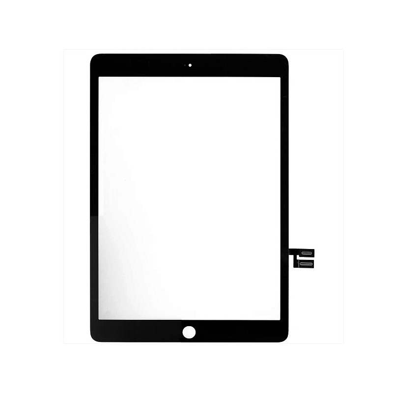 iPad 7 / iPad 8 (10,2") : Vitre tactile noire