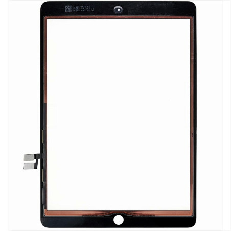 iPad 7 / iPad 8 (10,2") : Vitre tactile noire