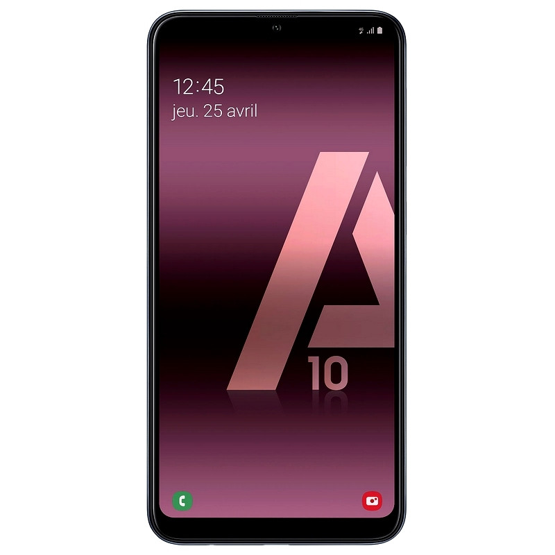 Galaxy A10 (A105FN / DS) : Vitre tactile écran + Châssis. Officiel Samsung