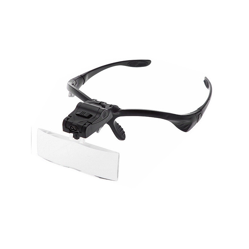 Lunettes grossissantes fashion led