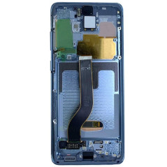 Galaxy S20+ (G985 / G986) Bleu : Vitre tactile écran châssis. Officiel Samsung