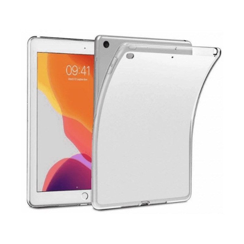 iPad 7 / 8 / 9 ème génération 10.2" : Coque transparente souple TPU silicone