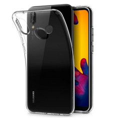 Coque silicone TPU Huawei P20 Lite, transparente