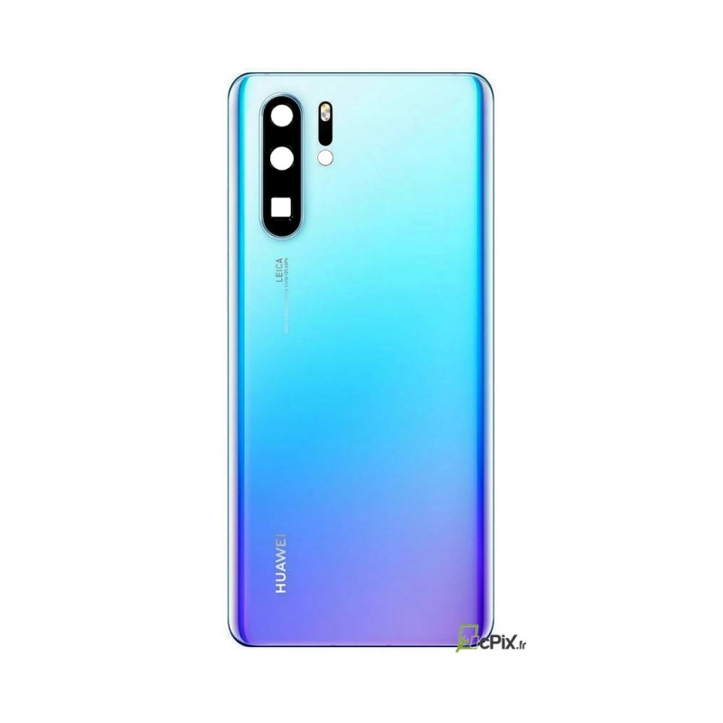 Huawei P30 Pro : Vitre arrière Bleue Nacrée Originale Huawei