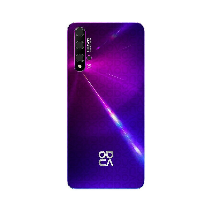 Huawei Nova 5T : Vitre arrière Violet. Officiel Huawei