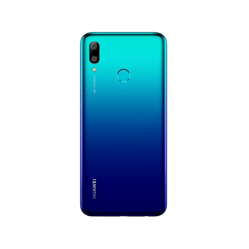 P Smart 2019 : Capot arrière Bleu aurore + lecteur d'empreintes. Officiel Huawei