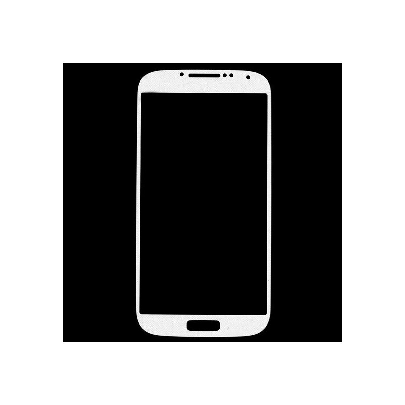 Samsung Galaxy S4  : Vitre seule blanche sans logo