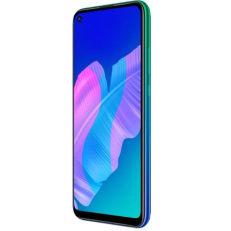 P40 Lite E Bleu Aurore : Vitre tactile écran LCD avec Châssis. Officiel Huawei