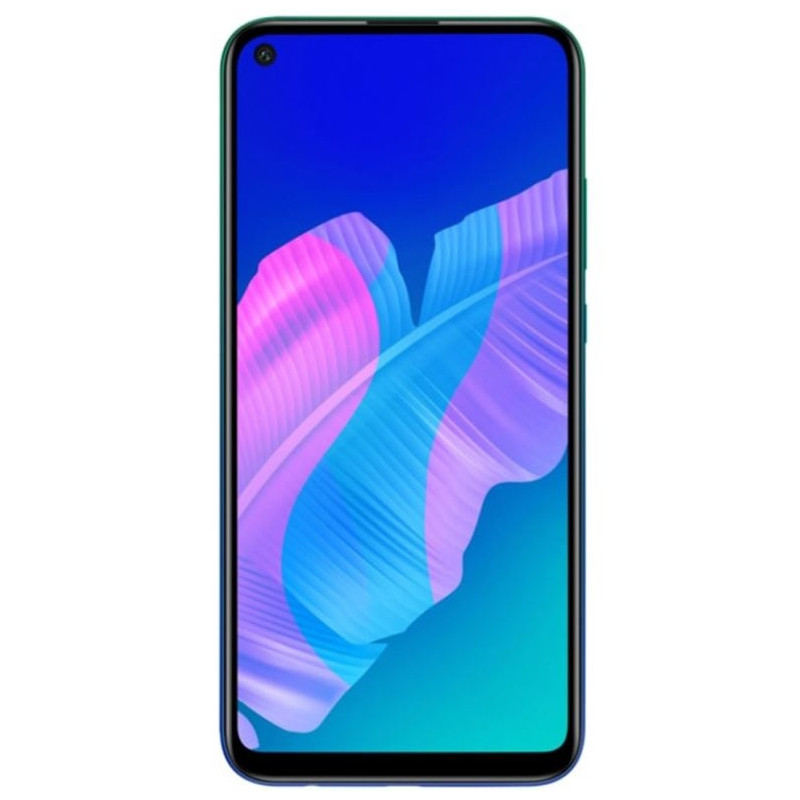 P40 Lite E Bleu Aurore : Vitre tactile écran LCD avec Châssis. Officiel Huawei