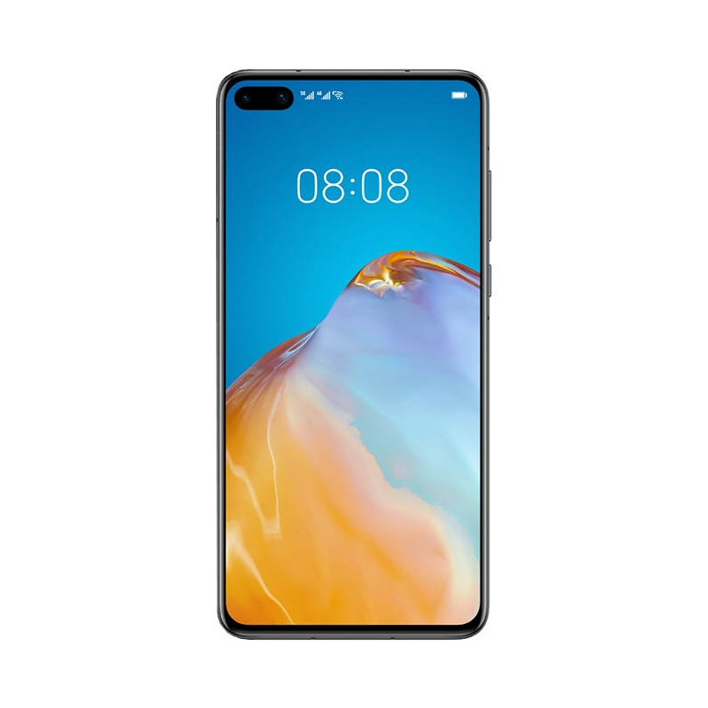 P40 Or : Vitre tactile écran Oled avec Châssis. Officiel Huawei