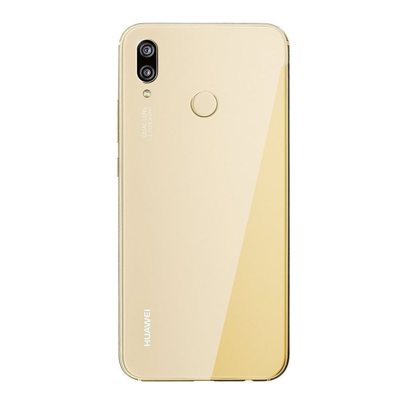 P20 Lite : Vitre arrière Or + lecteur d'empreintes. Officiel Huawei