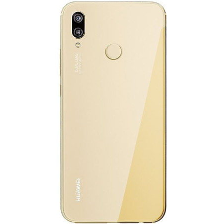 Vitre arrière Huawei P20 Lite Or, pièce de remplacement 02351WTG