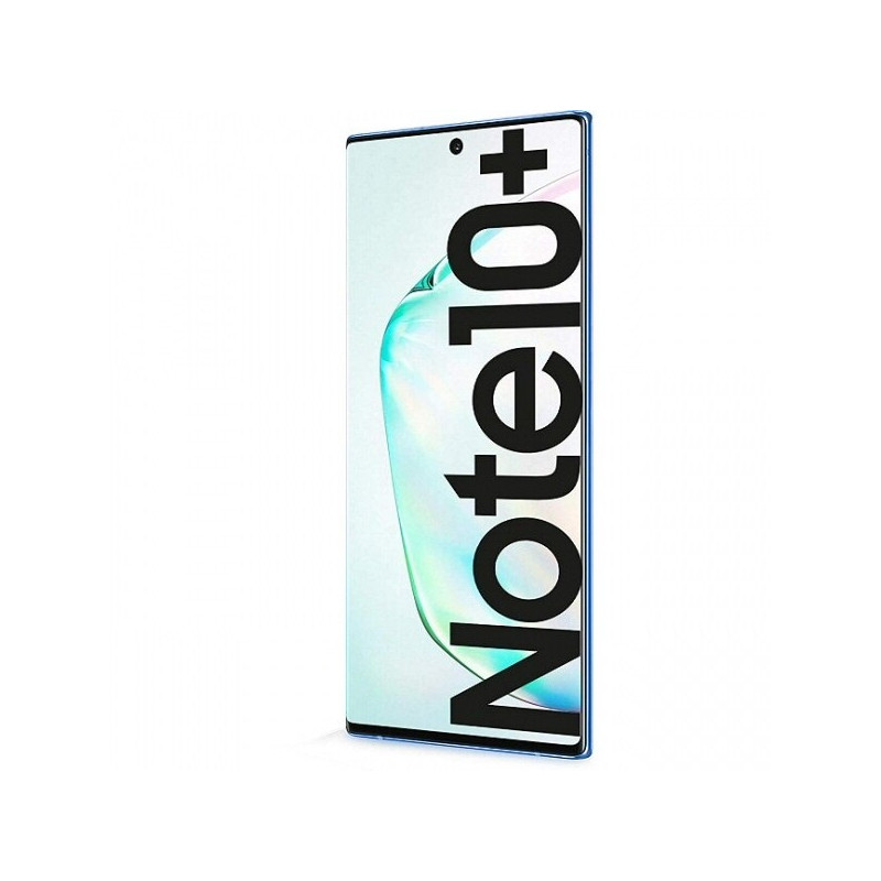 Galaxy Note 10+ (N975 / N976) Bleu : Vitre tactile écran Amoled complet. Officiel Samsung